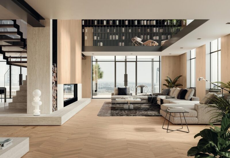 Плитка керамогранітна AX3H Log Deep Oak Forest MAT 200x1200 Atlas Concorde