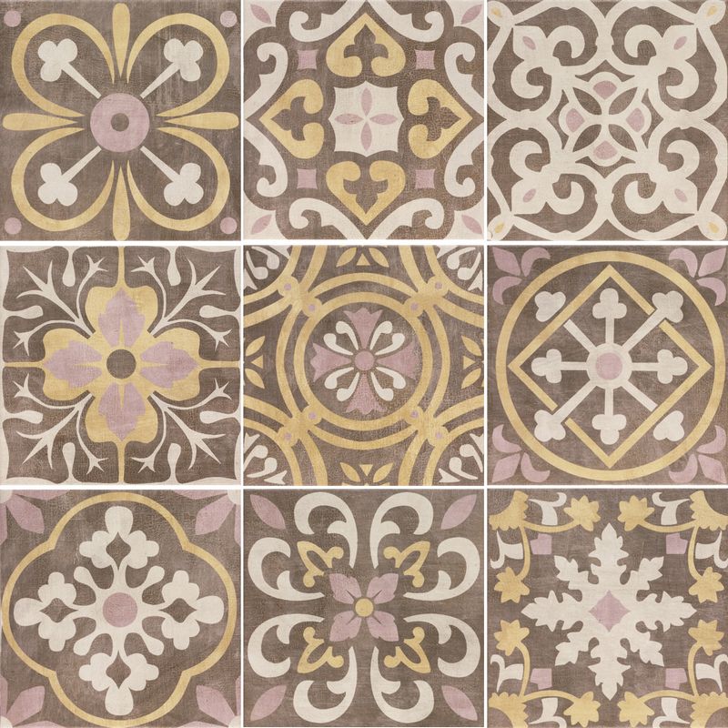 Декор Decor Bastide Choco 200x200 Mainzu