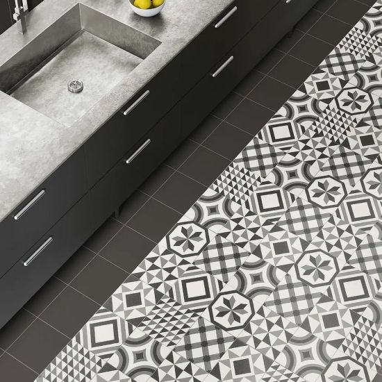 Плитка керамогранітна Riga Black 200x200 Mainzu