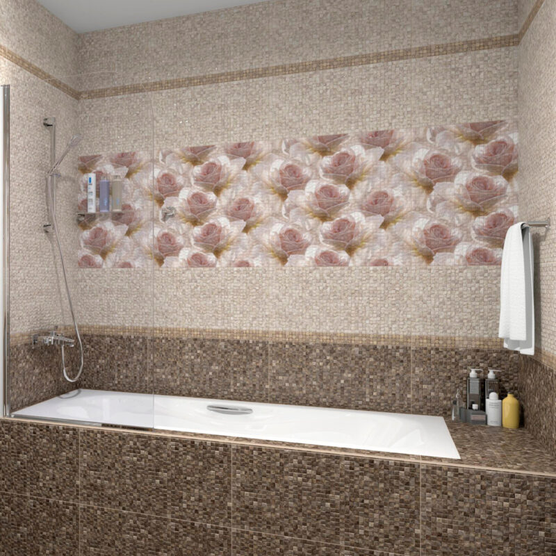 Плитка стінова Royal Garden Brown 29,7x60 код 4445 Опочно