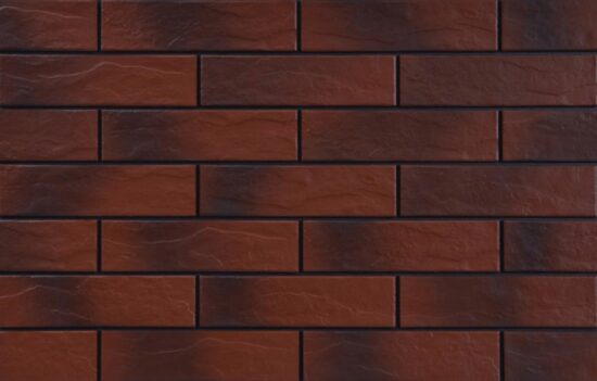 166964-7f524 Плитка фасадна з відтінком Burgund RUST 65x245x6,5 Cerrad