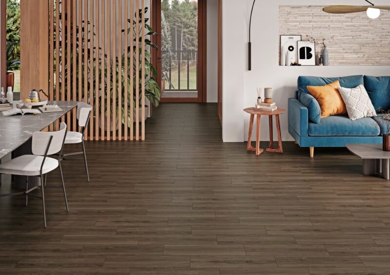 Плитка керамогранітна Calmwood Brown 185x598 Cersanit