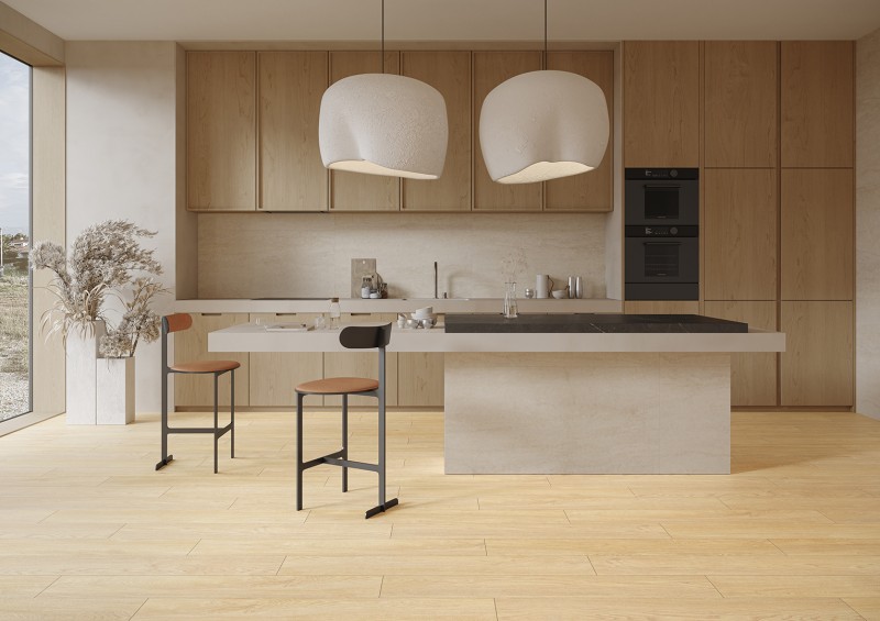 169405389-b8d84 Плитка керамогранітна Simple Cream RECT 193x1202 Ceramika Gres