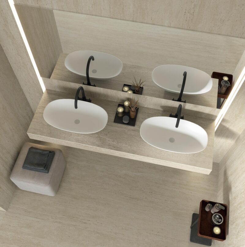 Плитка керамогранітна AFS3 Marvel Pearl Vein 1200x2780x6 Atlas Concorde