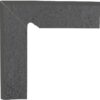 170465-09543 Цоколь Semir Grafit Лівий 2 ел 8,1x30 код 5441 Ceramika Paradyz