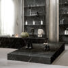 Плитка керамогранітна Desire Tri-D Black Spiek Kwarc SOFT 1600x3200x20 Paradyz