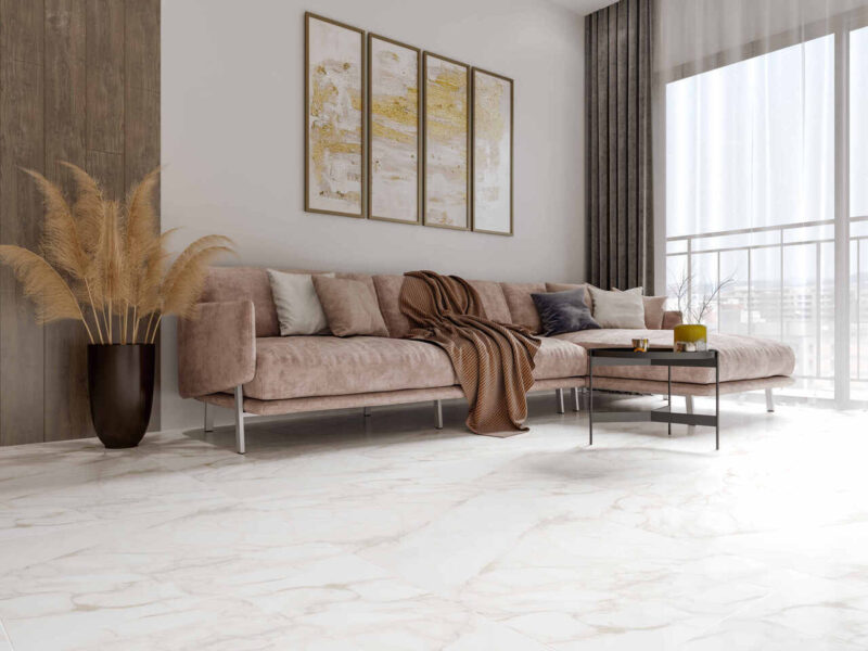 176225376-1a2d3 Плитка керамогранітна 3G0980 Imperial Білий RECT 600x1200x8 Golden Tile
