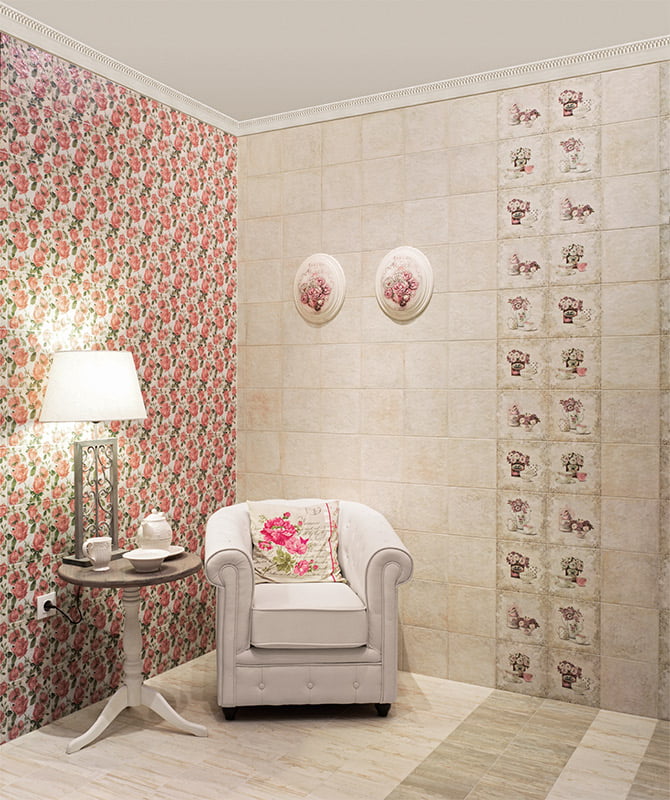 Плитка стінова Bolonia Blanco 200x200 Mainzu