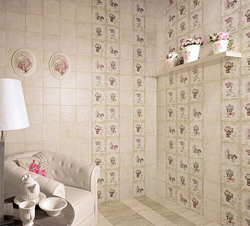 Плитка стінова Bolonia Blanco 200x200 Mainzu