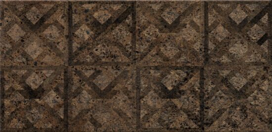 1808369-45c0a Декор LUKAS BROWN DECOR 145х298x8 Cersanit