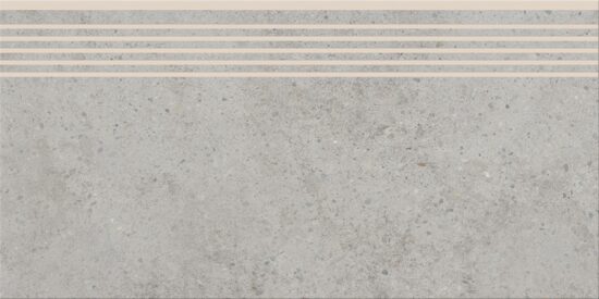 1810134-ea996 Сходинка пряма HIGHBROOK LIGHT GREY STEPTREAD 298х598x8 Cersanit