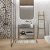 Плитка стінова DENIZE LIGHT GREY 200х600x8,5 Cersanit