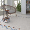 Декор Seine Tabarly-R 2 Azul RECT 200x200x8 Vives