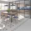 Декор Seine Tabarly-R 2 Azul RECT 200x200x8 Vives