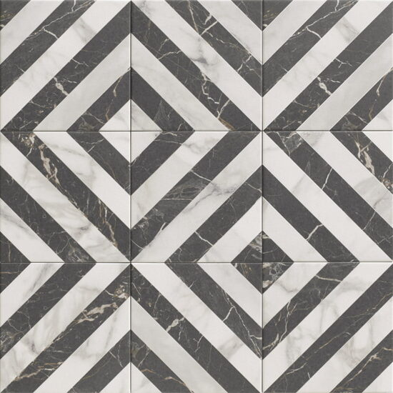 1819460-492dc Плитка керамогранітна Versailles Dark 200x200 Mainzu