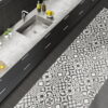 1819615-95ee0 Плитка керамогранітна Trinity Black 200x200 Mainzu