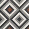 Плитка керамогранітна Dublin Black 200x200 Mainzu