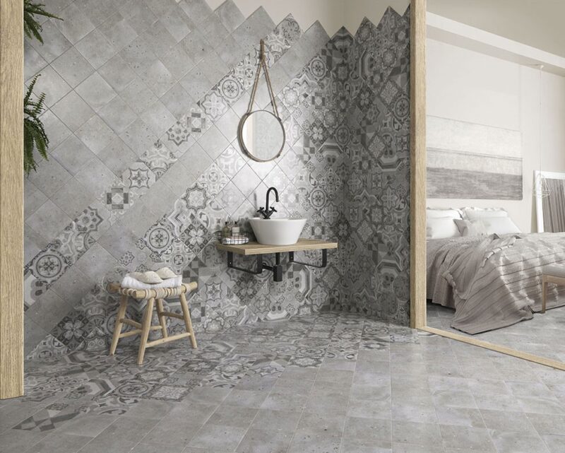 Плитка керамогранітна Colombina Grey 200x200x9 Mainzu