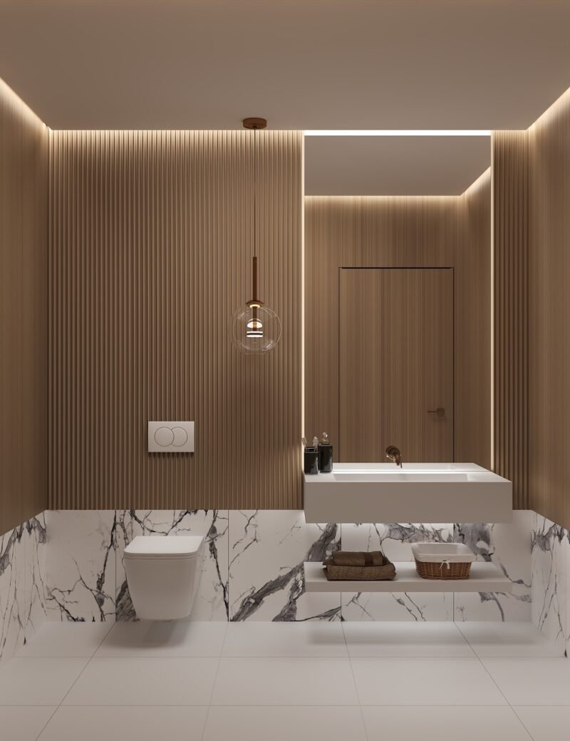1821910-ca9ad Плитка керамогранітна Calacatta White RECT 597x597x8 Cerrad