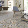 Плитка керамогранітна Fornos Multicolor декор 200x200x8 Vives