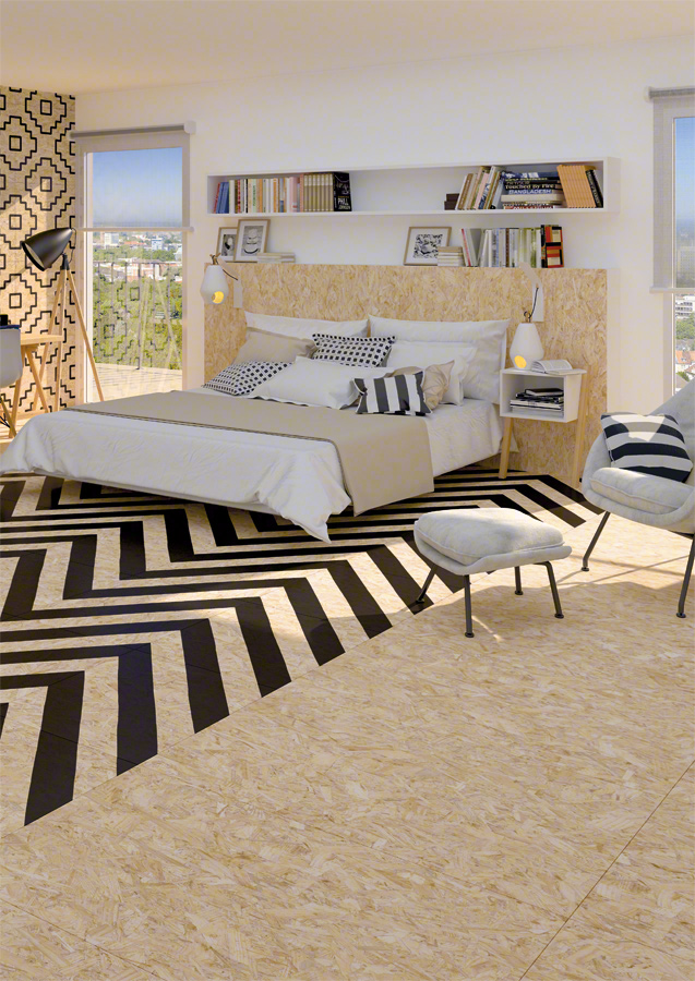 Плитка керамогранітна Seriaki-R Natural Negro RECT 593x593x9 Vives