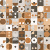 Плитка керамогранітна Pop Tile Popart-R RECT 150x150x8 Vives