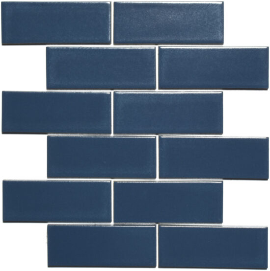 1835522-934ad Мозаїка BRICK B 6008 Steel Blue 300x300х9 Котто Кераміка
