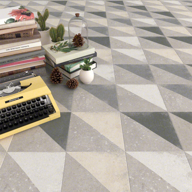 Плитка керамогранітна Nassau Tirol Gris 200x200x8 Vives