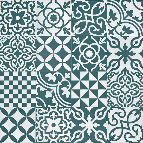1836538-640da Плитка керамогранітна R7H4 Contrasti Ottanio Decor Mix 200x200x10 Ragno