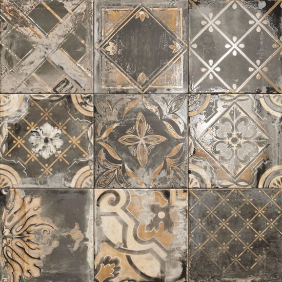 Плитка стінова Ricordi Nero 200x200x9 Mainzu