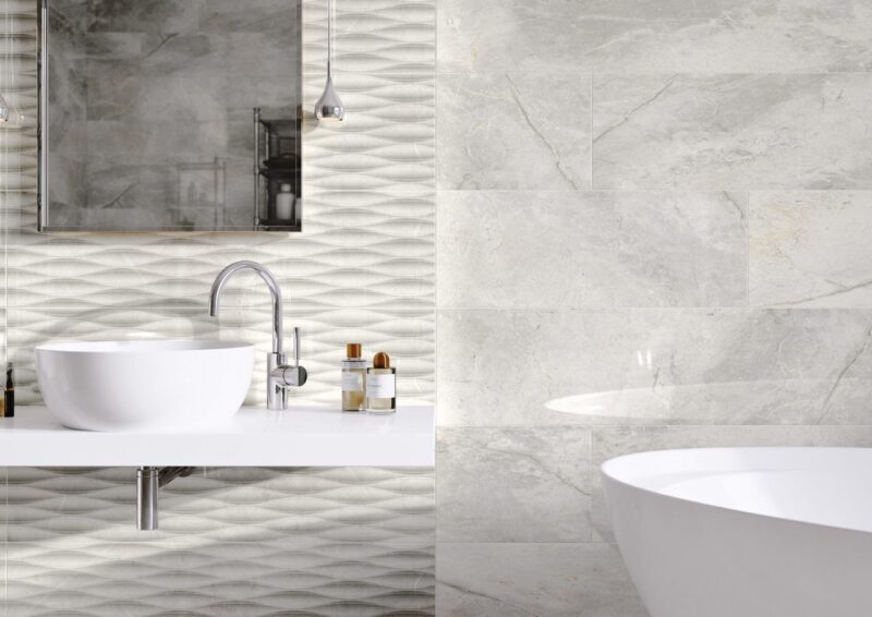 1841197-31219 Плитка керамогранітна Masterstone White RECT 597x1197x8 Cerrad