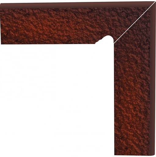 Цоколь Cloud Brown Правий 2 ел STR 8,1x30 код 6448 Ceramika Paradyz