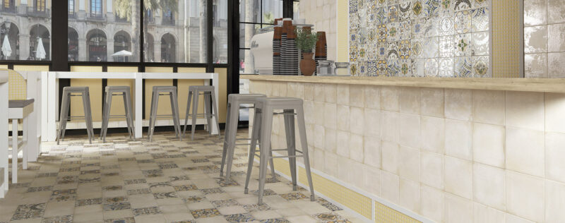 1852270-999fe Плитка стінова Maiolica Bianco 200x200x8 Mainzu