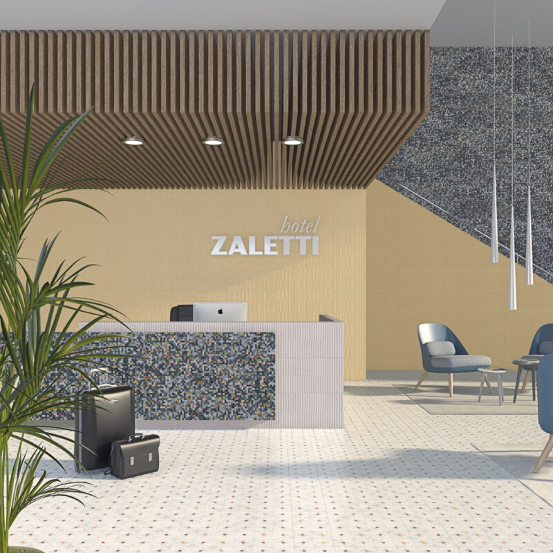 Плитка стінова Zaletti Pixel-R Nacar RECT 320x990x11 Arcana