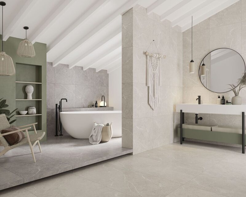 Плитка керамогранітна Sunnydust Light Beige RECT 598x598x9 Paradyz