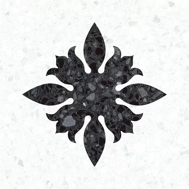 Плитка керамогранітна 4FCG Andria-R Carbon 200x200 Vives Ceramica