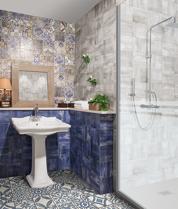 Плитка стінова Etrusco Blu 200x200x7 Mainzu
