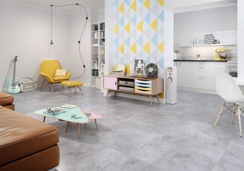 Сходинка пряма різана Scratch Bianco MAT 29,8x59,8 код 6227 Ceramika Paradyz