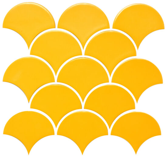 жовта Мозаїка SCALES SC 6025 Dark Yellow 240x240x9 0,037 м2 Кераміка Лео