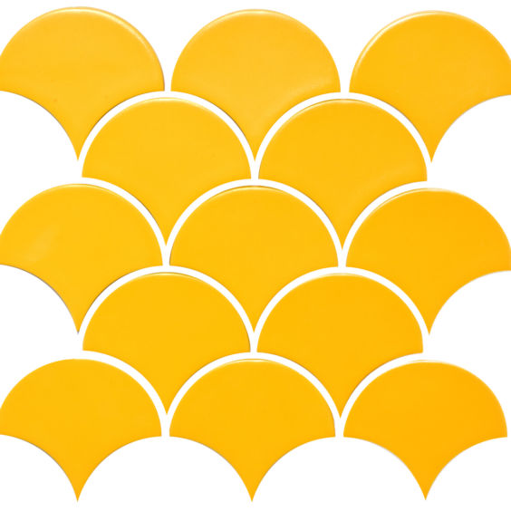 жовта Мозаїка Scales SC X 6025 Dark Yellow 300x300x9 Котто Кераміка