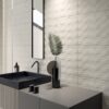 Плитка стінова Afternoon Silver RECT STR 298x598x9 Paradyz