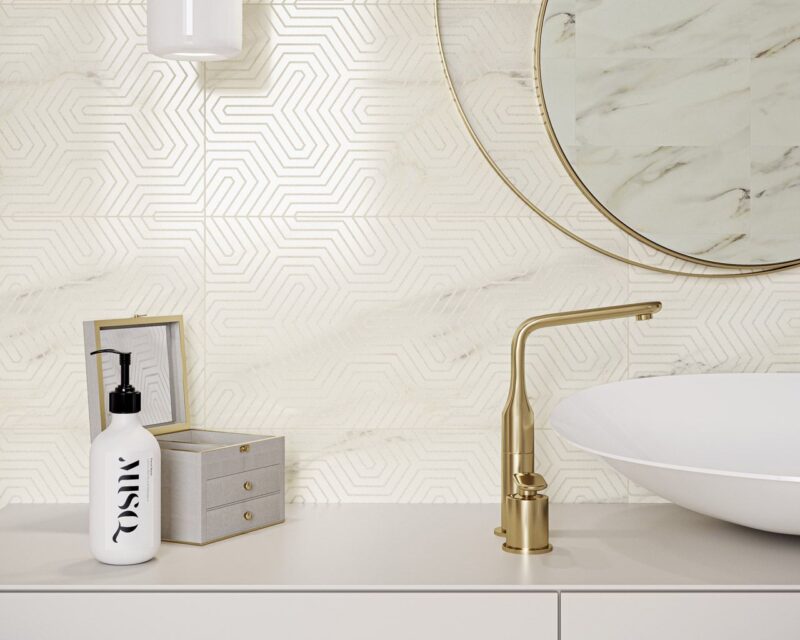 Декор Daybreak Bianco Inserto 298x598x9 Paradyz