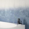 Плитка стінова Nightwish Navy Blue Tonal RECT STR 250x750x9 Paradyz