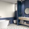 Плитка стінова Nightwish Blue RECT 250x750x9 Paradyz