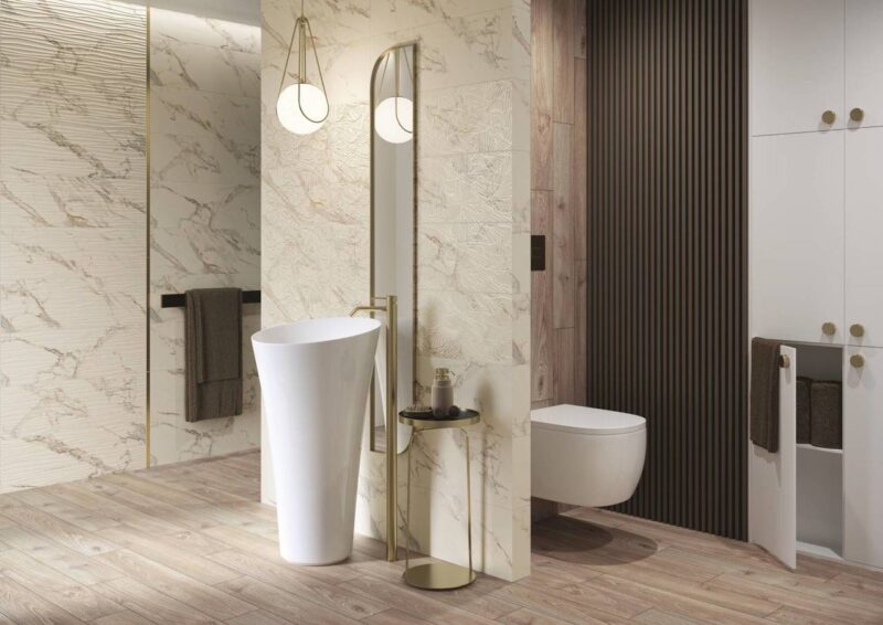 Декор Serene Bianco Inserto 250x750x9 Paradyz