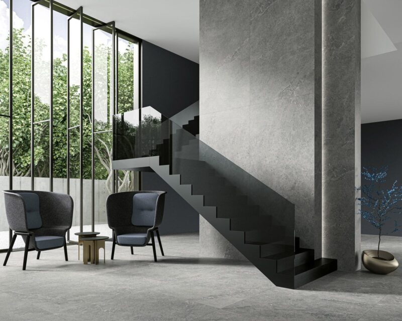 Плитка підлогова Authority Graphite SZKL RECT MAT 60x120 код 1291 Ceramika Paradyz