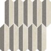 1888748-386a1 Мозаїка різана Mystic Shadows Beige Mix MAT 27,4x29,8 код 9687 Ceramika Paradyz