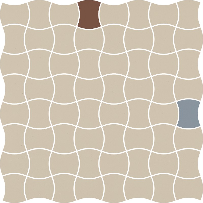 1903624-a5647 Мозаїка Modernizm Bianco Mix A 308,6x308,6x6 Paradyz