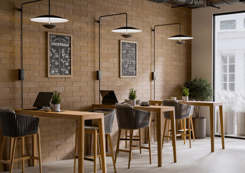 Плитка фасадна Argilla Mocca 74x300x9 Cerrad