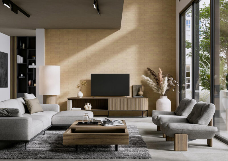 190385987-a160b Плитка фасадна Argilla Mocca Light 148x300x9 Cerrad